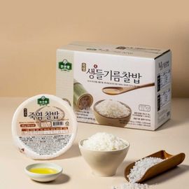 [INSAN BAMB00 SALT] INSAN Family Bamboo Salt raw perilla oil Rice with glutinous rice 10packs-Made in Korea